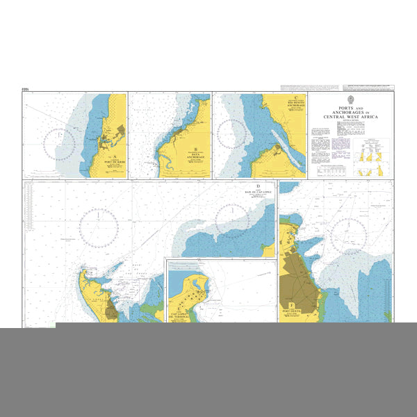 Ports and Anchorages in Central West Africa