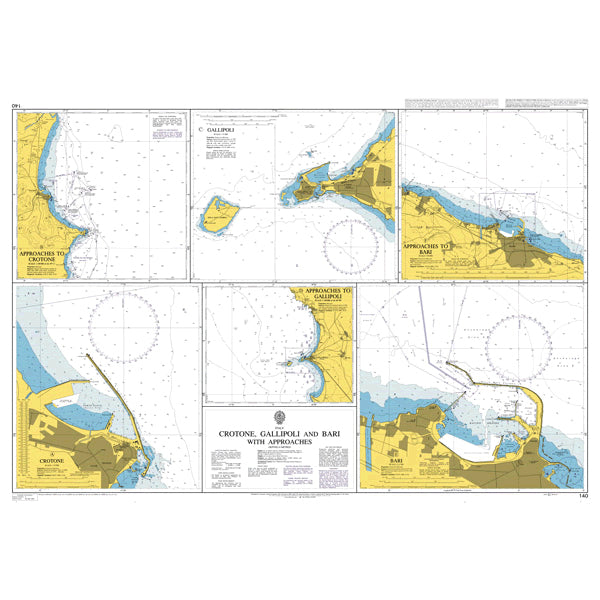 Crotone, Gallipoli and Bari with Approaches