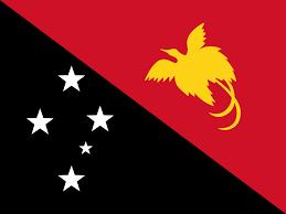 Papau New Guinea - Sewn 1.5 yard Flag