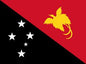 Papau New Guinea - Sewn 1.5 yard Flag