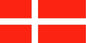 Denmark - Sewn 2 yard Flag (with Inglefield Clips)