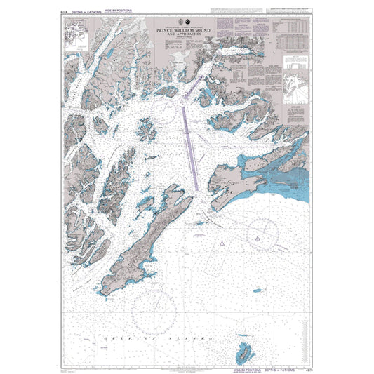 United States - Alaska - South Coast, Prince William Sound and Approaches.