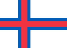 Faroe Islands - Sewn 2 yard Flag (with Inglefield Clips)