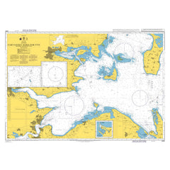Denmark, Kattegat, Approaches to Horsens, Vejle and Fredericia