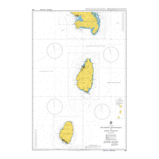 West Indies, Southern Martinique to Saint Vincent