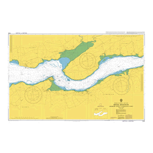 Ireland - West Coast, River Shannon, Ardmore Point to Rinealon Point