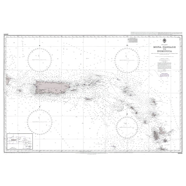 West Indies, Mona Passage to Dominica