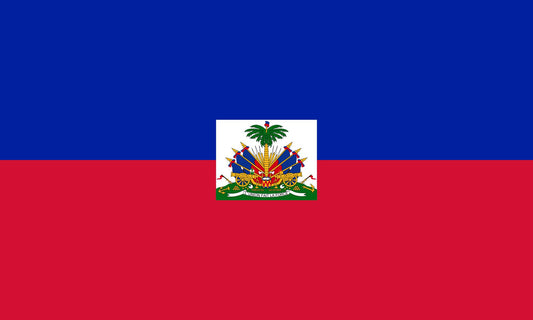 Haiti - Sewn 0.75 yard Flag
