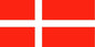Denmark - Printed 0.5 yard Flag