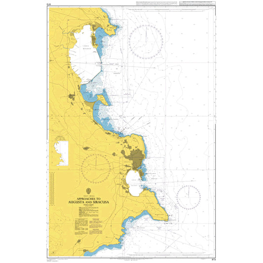 Italy – Sicilia, Approaches to Augusta and Siracusa