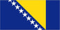 Bosnia & Herzegovina - Sewn 0.75 yard Flag