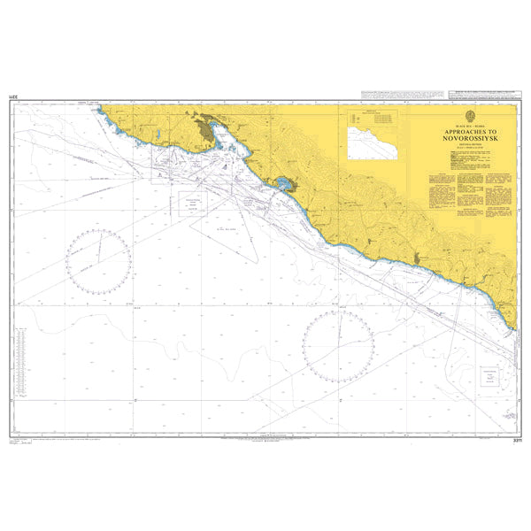 Black Sea - Russia, Approaches to Novorossiysk