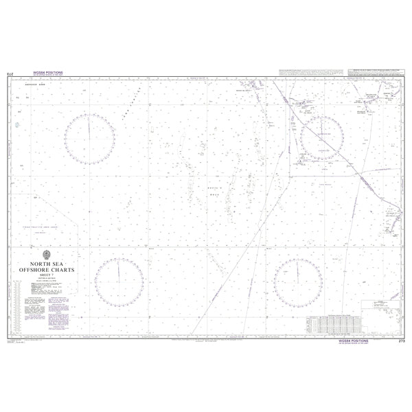 North Sea Offshore Charts, Sheet 7