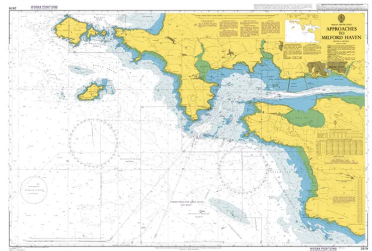 Wales - South Coast, Approaches to Milford Haven