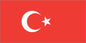 Turkey - Printed 1 yard Flag