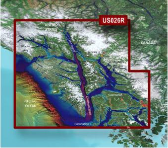 VUS026R - Regular BlueChart g3 Vision - Wrangell - Juneau - Sitka