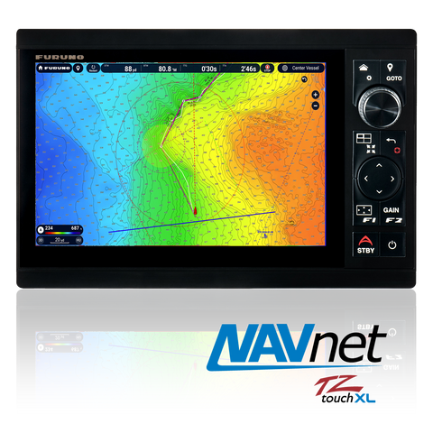 NavNet TZtouchXL Chart Plotter, 10" Hybrid Control IPS Display FULL HD
