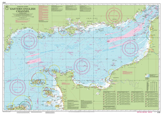 C12 Eastern English Channel Passage Chart