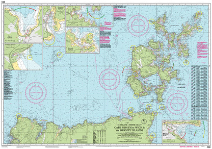 Imray C68 Cape Wrath to Wick and the Orkney Islands April 2024