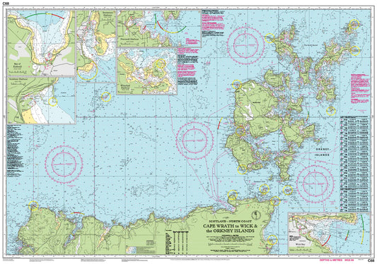 Imray C68 Cape Wrath to Wick and the Orkney Islands April 2024