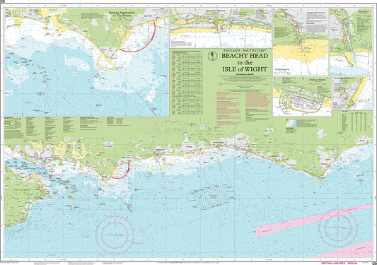 Imray c9 Beachy Head to the Isle of Wight January 2024