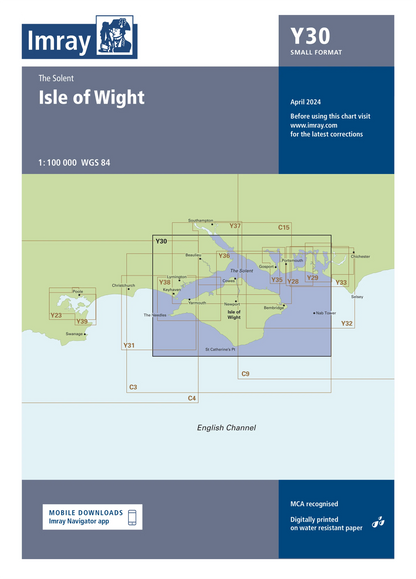 Imray Y30 Isle of Wight April 2024