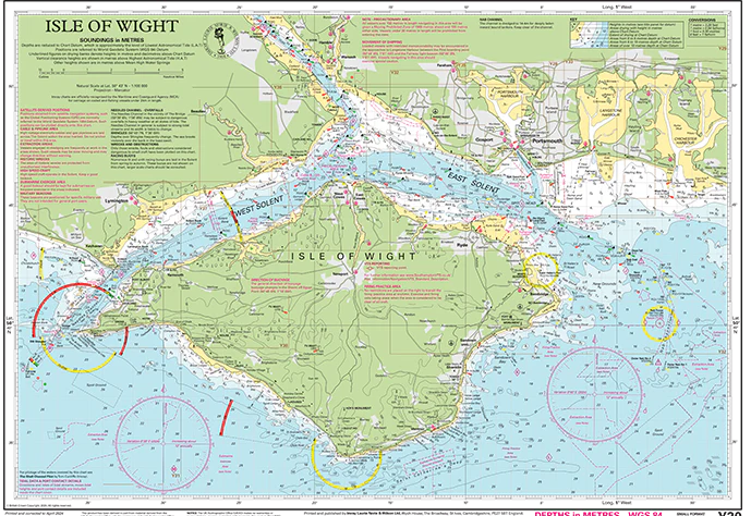 Imray Y30 Isle of Wight April 2024