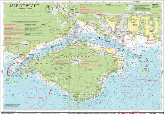 Imray Y30 Isle of Wight April 2024