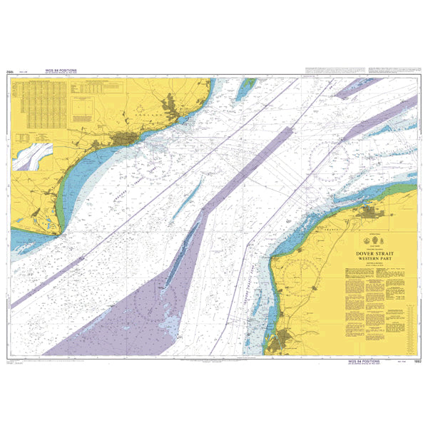 International Chart Series - English Channel, Dover Strait Western Part