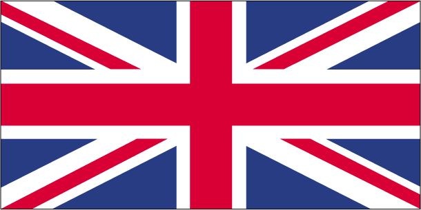 United Kingdom - Sewn 2 yard Flag (with Inglefield Clips)