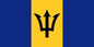 Barbados - Sewn 1.25 yard Flag