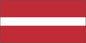 Latvia - Printed 1 yard Flag