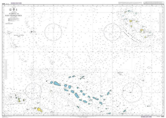 South Pacific Ocean, Tahiti to Îles Marquises