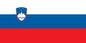 Slovenia - Printed 0.75 yard Flag