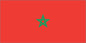 Morocco - Printed 0.75 yard Flag