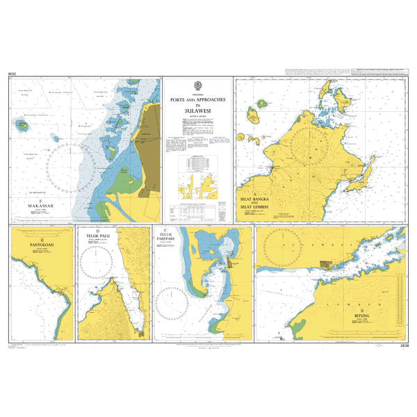 Indonesia, Ports and Approaches in Sulawesi