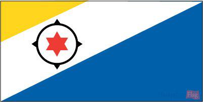 	 Bonaire - Sewn 1.5 yard Flag