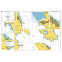 Plans on the South and East Coasts of Peloponnisos