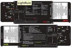 Weems & Plath Lightrule Quick Reference Tool [open waters]