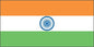 India - Printed 0.75 yard Flag