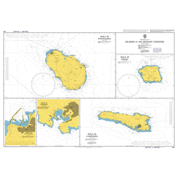 Islands in the Sicilian Channel