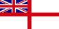 White Ensign - Sewn (slightly under) 5 yard (448cm x 218cm) Flag