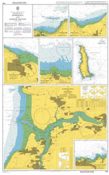 England - Bristol Channel, Harbours in Somerset and North Devon
