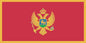 Montenegro - Printed 1 yard Flag