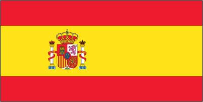Spain (crest) - Printed 2 yard Flag