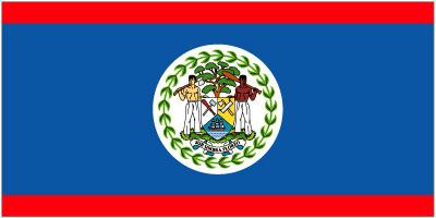 Belize - Sewn 2 yard Flag