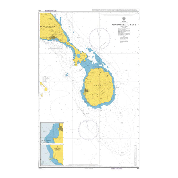 West Indies, Leeward Islands, Approaches to Nevis