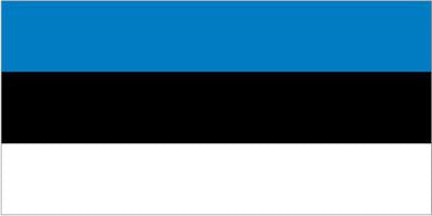 Estonia - Sewn 2 yard Flag (with Inglefield Clips)