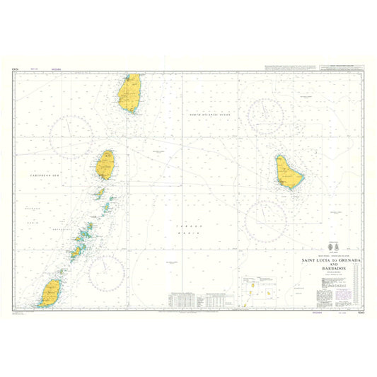 West Indies - Windward Islands, Saint Lucia to Grenada and Barbados