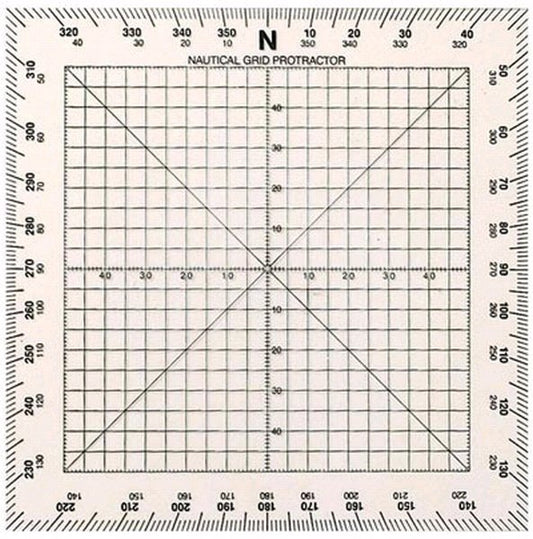 Portland Navigational Protractor (125mm)